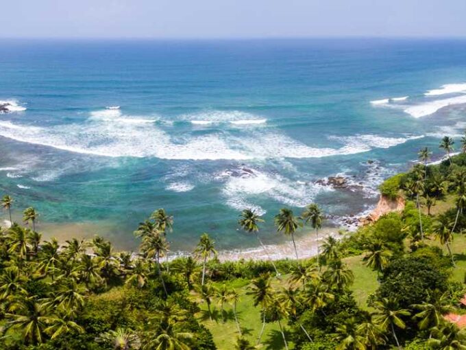 Beach front land for sale in Weligama, Galle, Sri Lanka