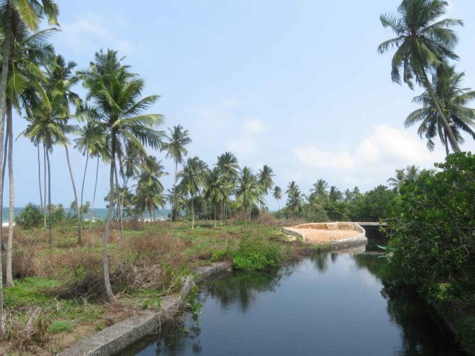 One of the best beachfront land in Kosgoda for sale