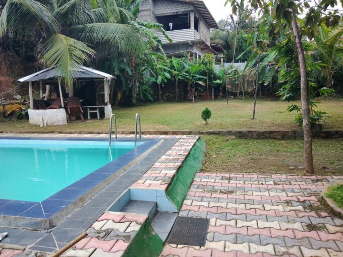 Villas on 37 perch land with swimming pool in Hikkaduwa for sale